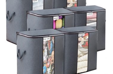 6 Foldable Storage Bags Just $9.99 (Reg. $19)!